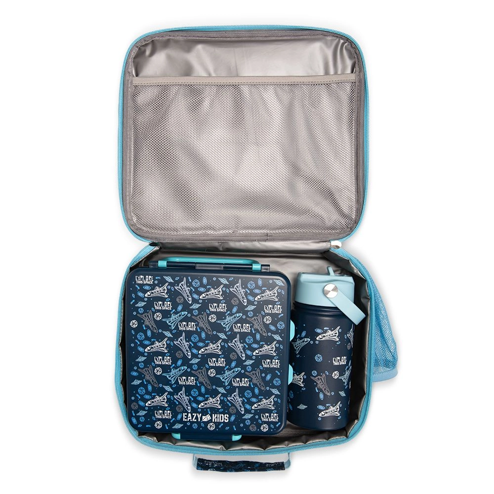 Lunch Box - 1100ml Racing Green + Water Bottle - 450ml + Lunch Bag - 3600ml