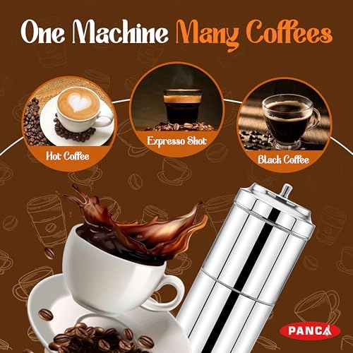 Filter Coffee Maker - Permanent Filter Portable