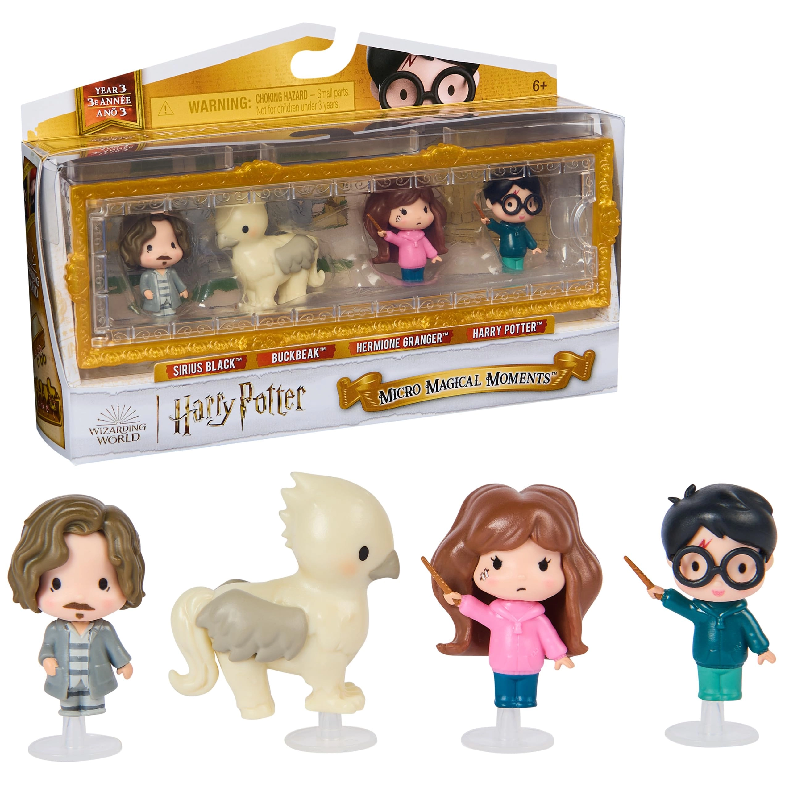 Spin Master Harry Potter + Hermione Granger + Sirius Black + Buckbeak - Prisoner of Azkaban (6069429)