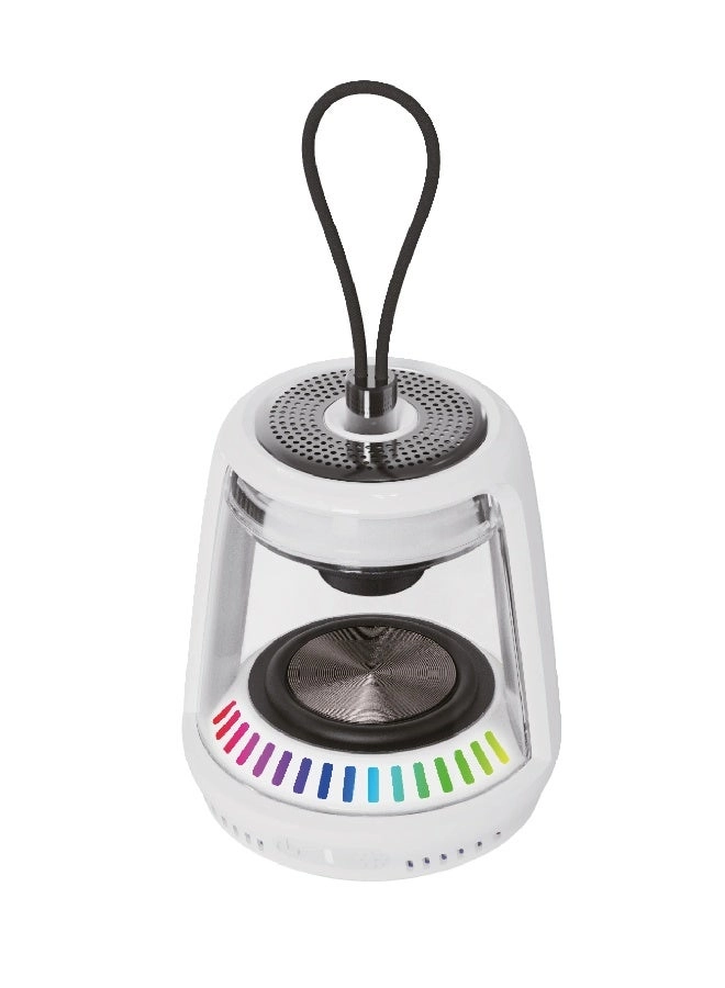 LZEL Aquilasonus Lamp - Compact Waterproof Bluetooth Speaker White