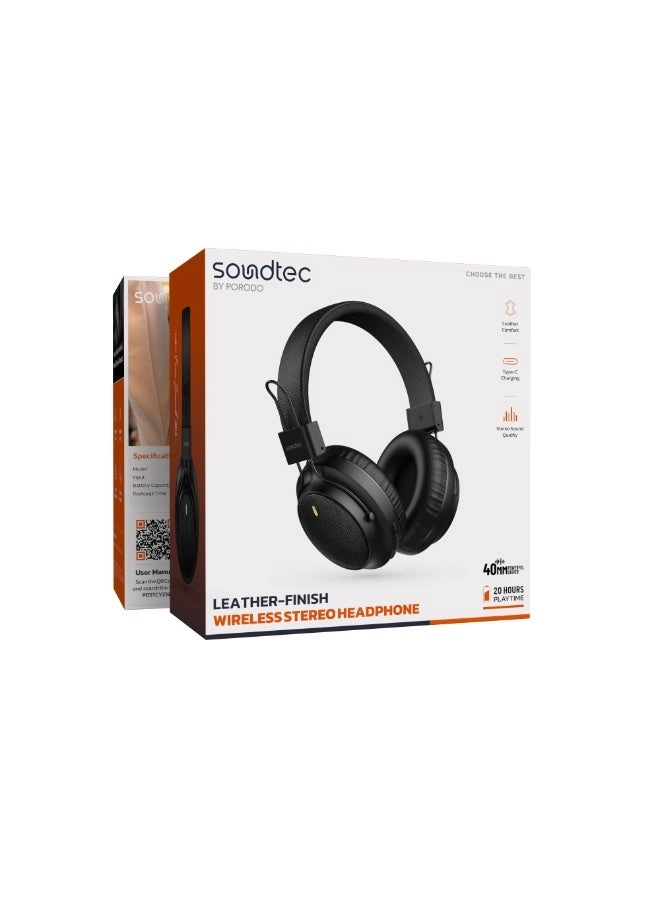 Soundtec Vintage Wireless Headphone