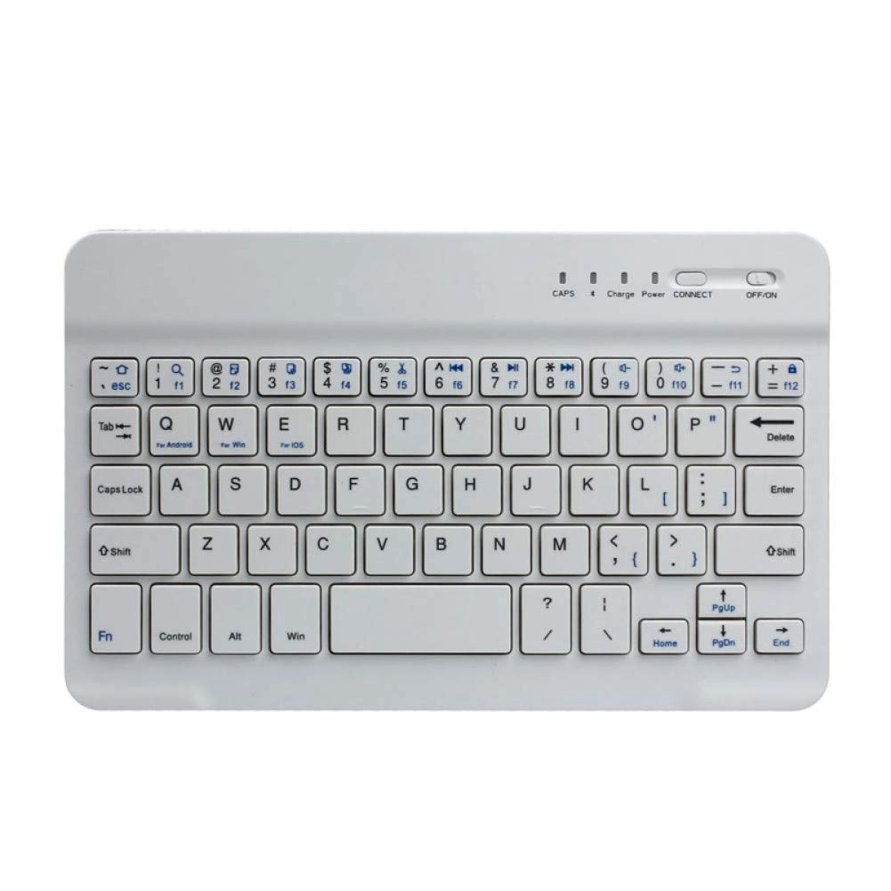 Aluminum Wireless Bluetooth Keyboard - Wired/Wireless