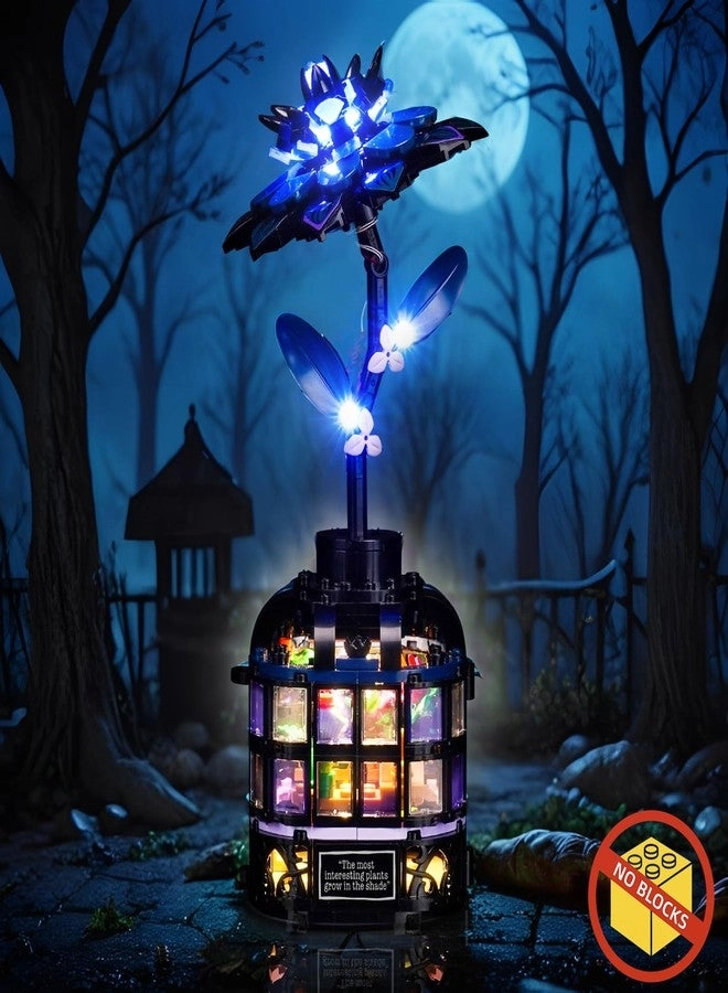 LED Lighting Kit - Lego 76784 Black Dahlia Flower