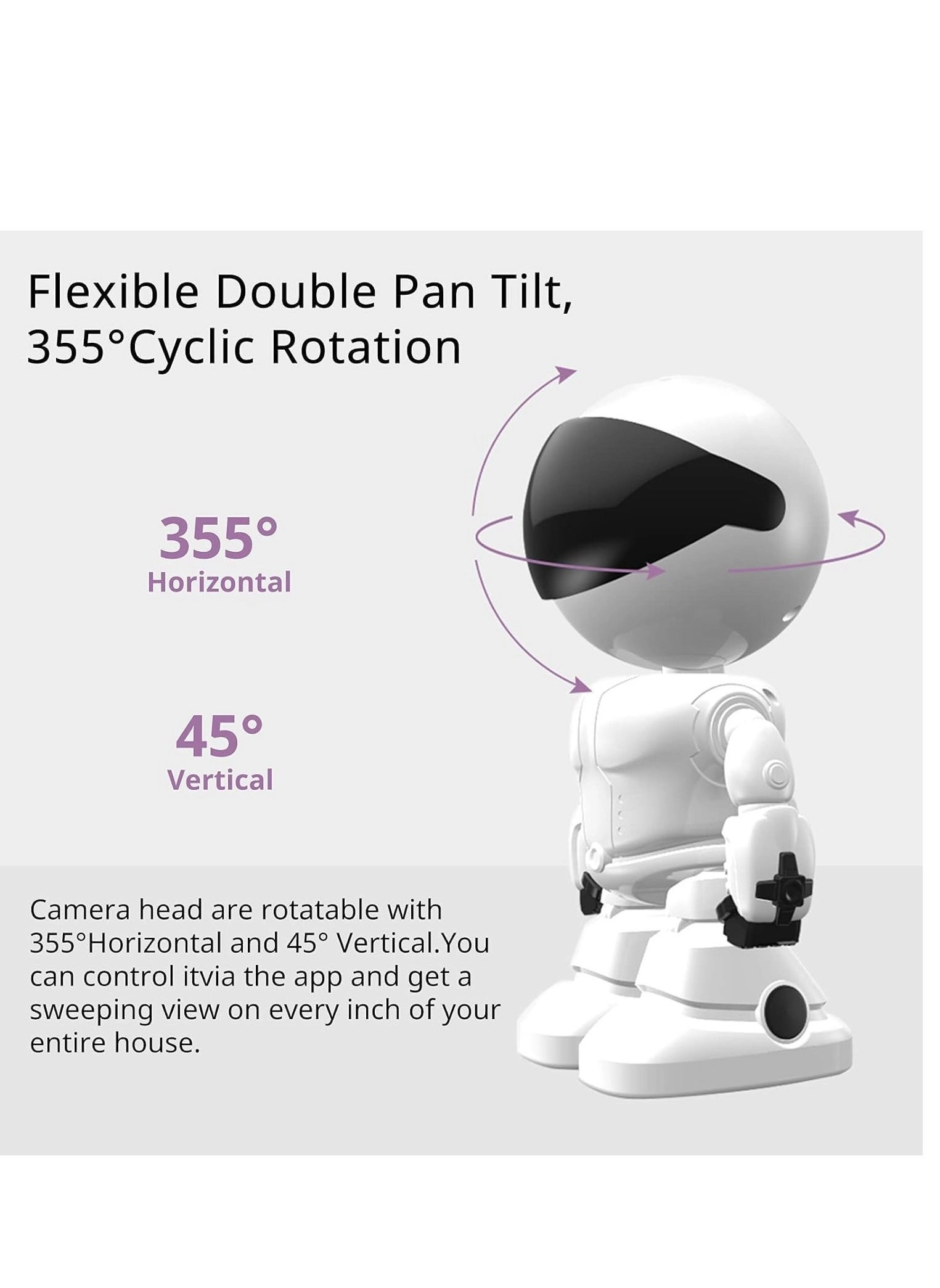 Wireless Home Security Camera 1080P