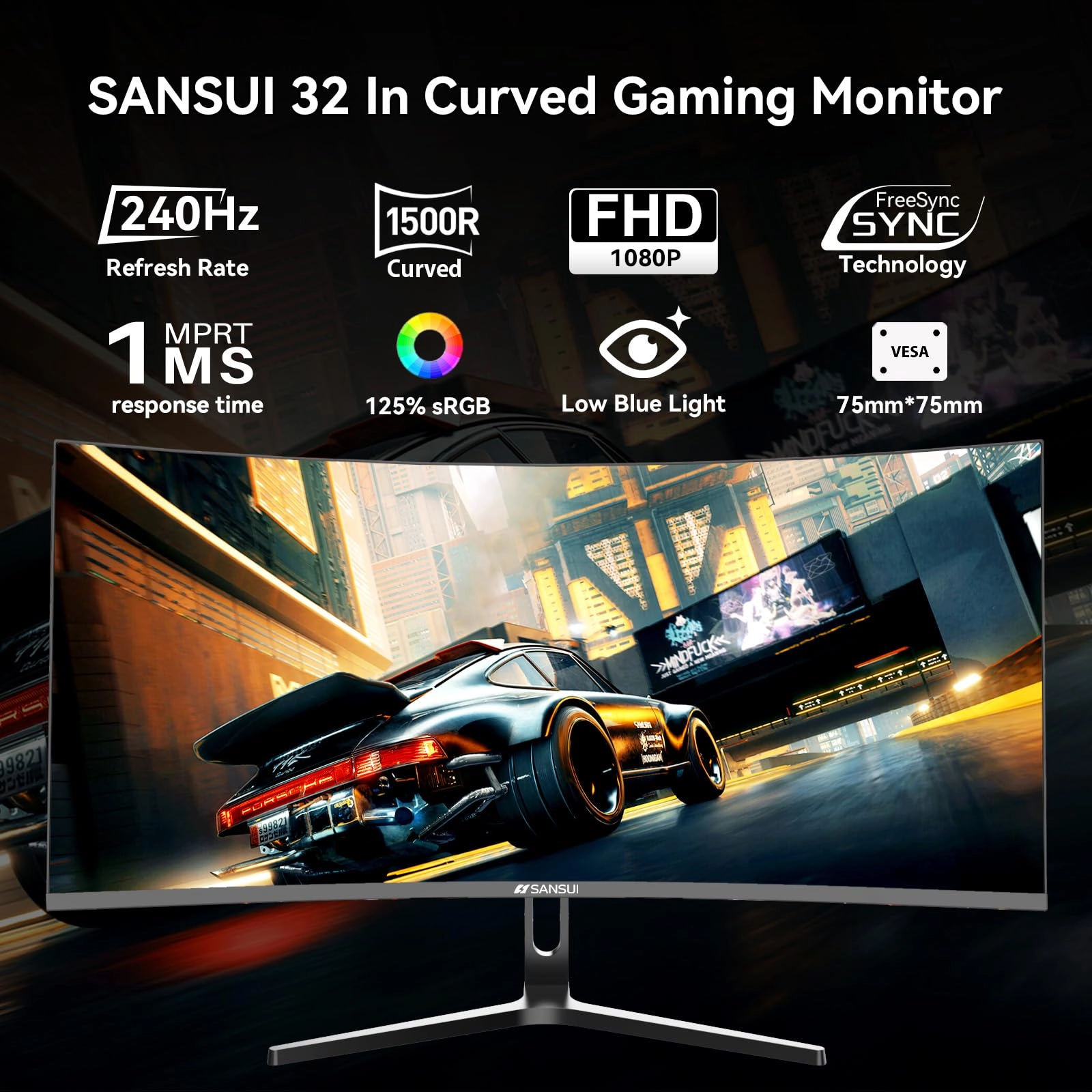 ES-G32C3F - 32 Inches 1080P