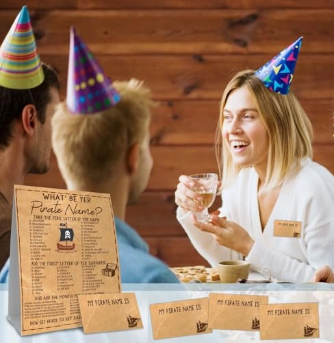 Pirate Birthday Decorations - 30 PCS Birthday