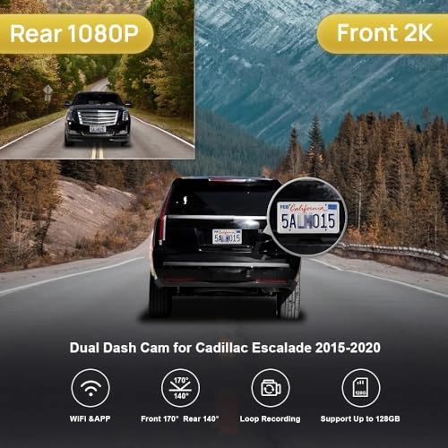 2K 1440P X 1080P for Cadillac Escalade 2015-2020