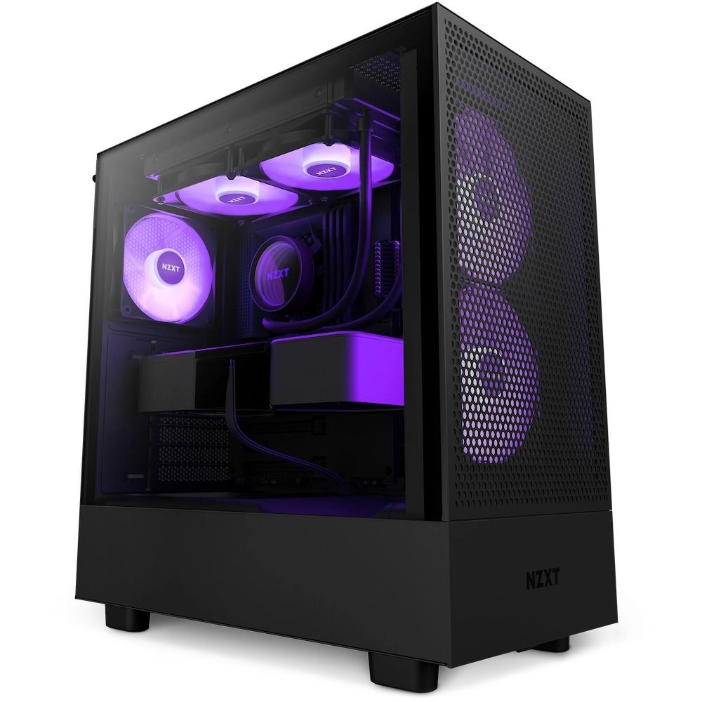 H5 Flow RGB - tempered glass side panel Mid-Tower ATX