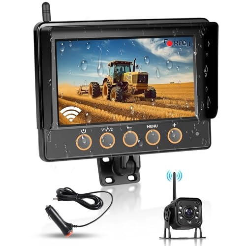 Wireless Backup Camera - Night Vision Wireless 720P