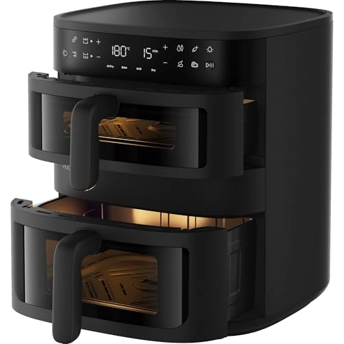 double basket hot air fryer extra groß AAFD11B