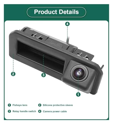 Vehicle Rear View Camera - Starlight Night Vision AHD CVBS 1920x1080P