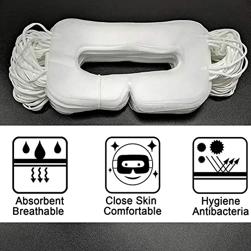 Disposable VR Eye Mask - 100Pcs Oculus Quest 2 White