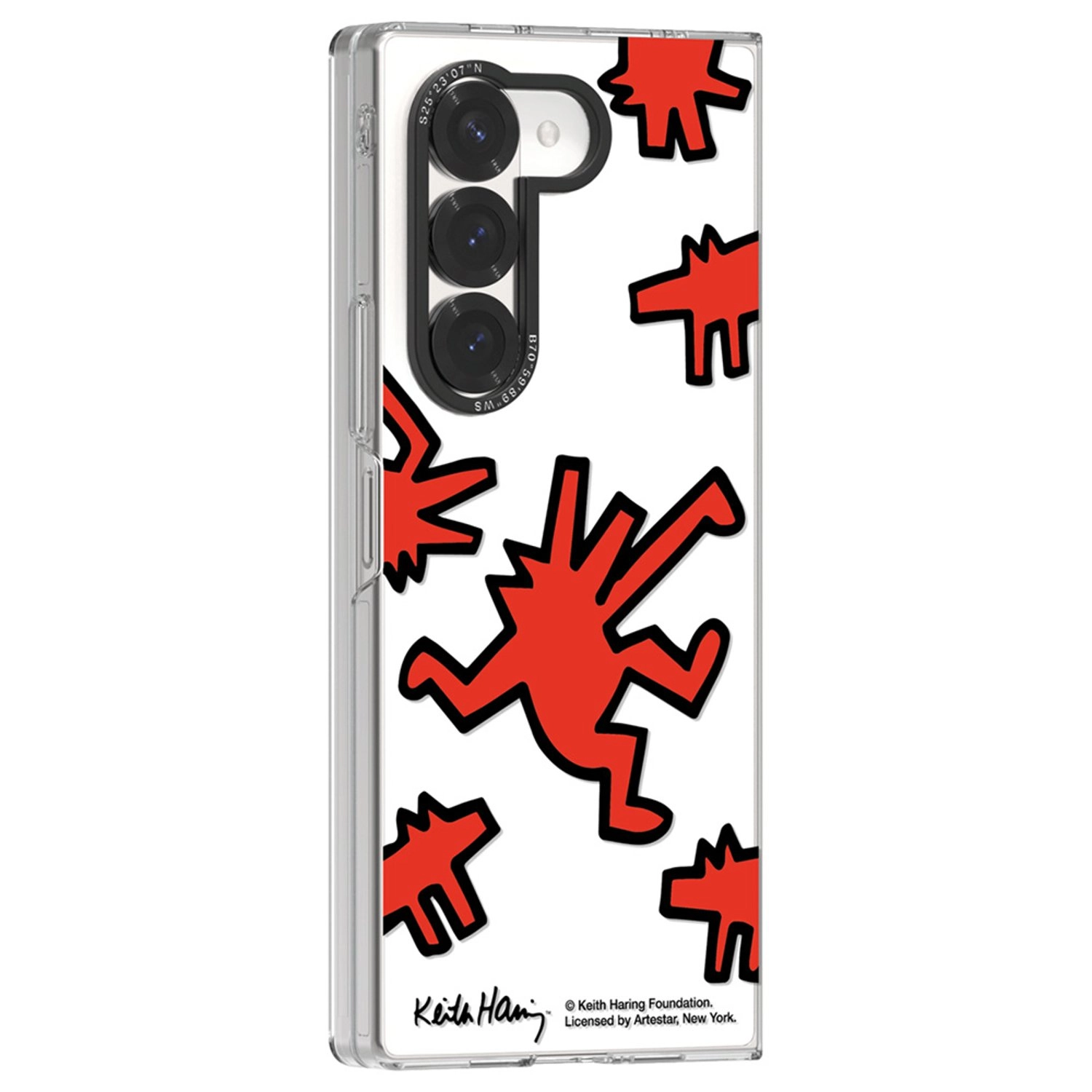 Samsung Keith Haring Slim Impression Case - recycled PC for Galaxy Z Fold6