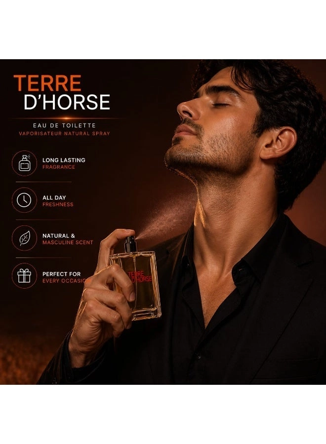 Terre D’Horse Eau de Toilette 100ml Pack