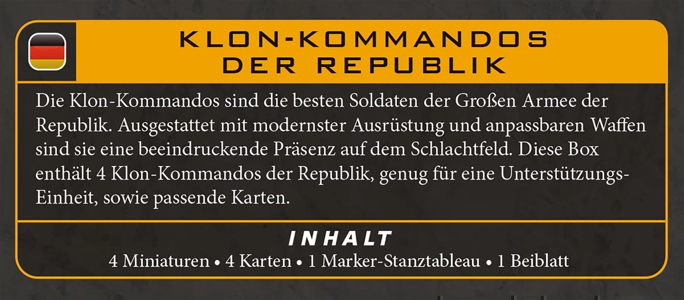 Star Wars: Legion: Republic Clone Commandos
