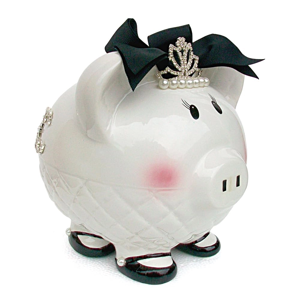 MZA STORES Ceramic Piggy Bank Queen B