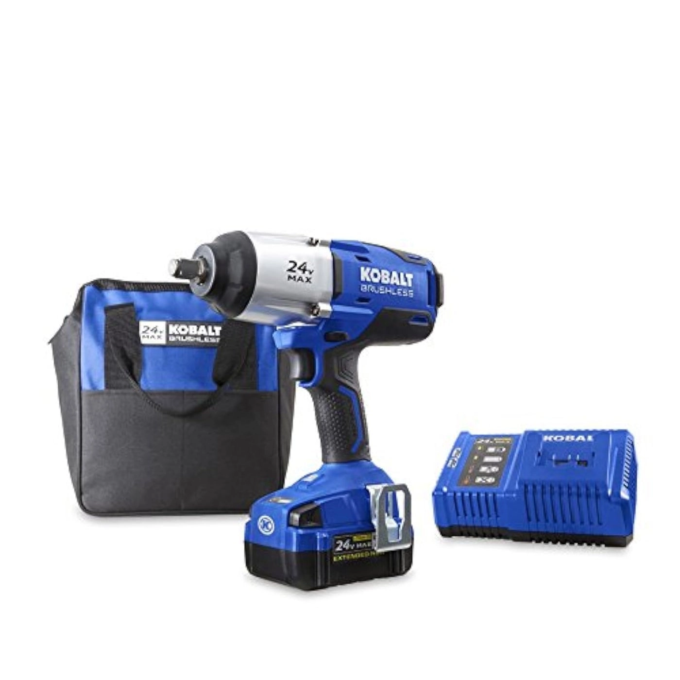 Kobalt Cordless Impact Wrench - 650 newton metre 1/2-in