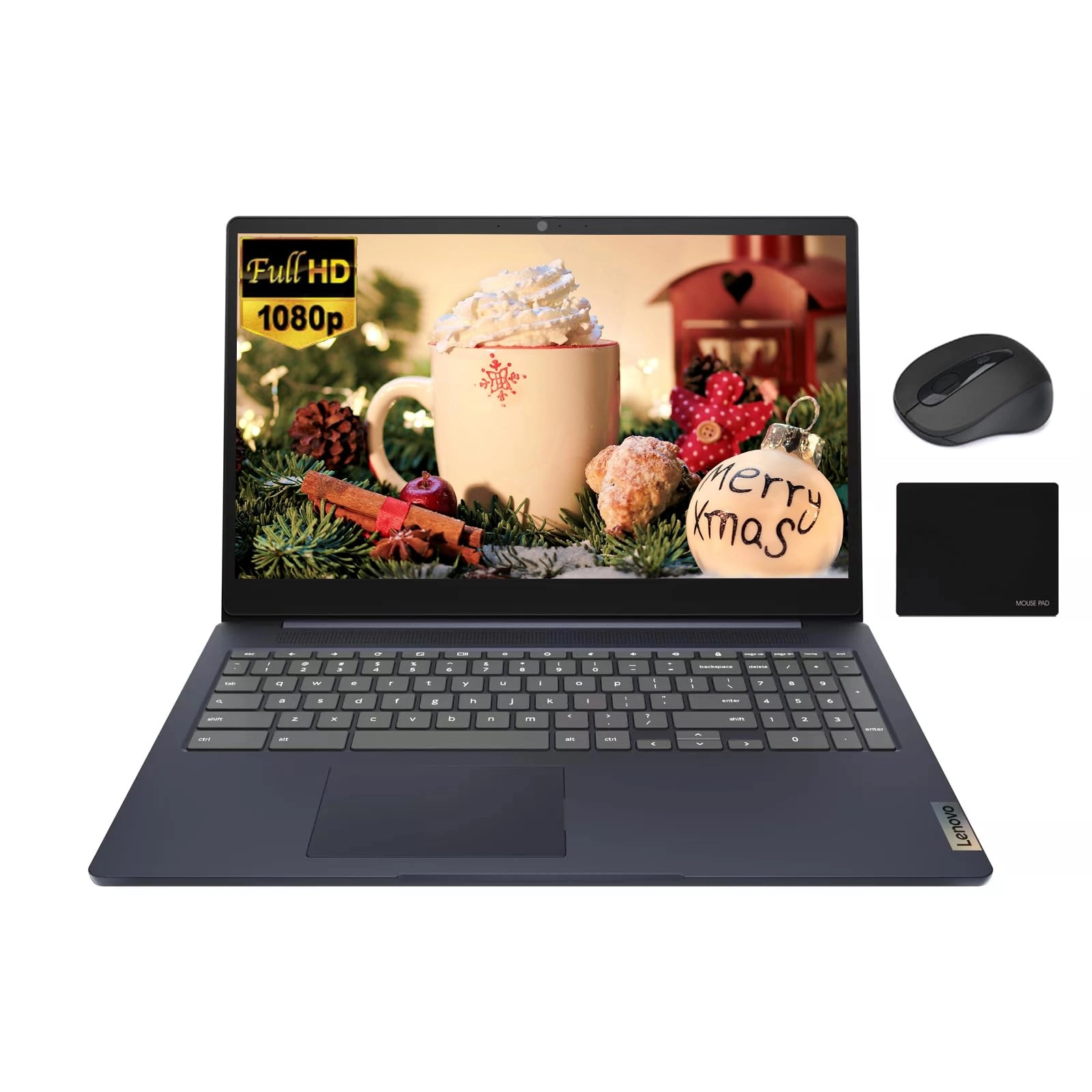 IdeaPad 3 3i Chromebook - 15.6'' Celeron N4500 8GB LPDDR4X 128GB (64GB eMMC + 64GB SD)