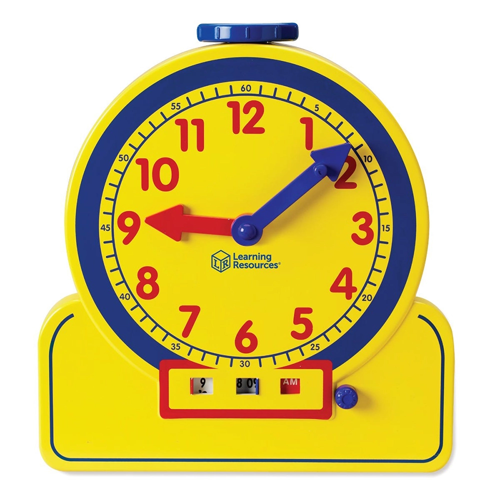 Prim'time Teacher Front Class Clock - Suitable for 6 years and above