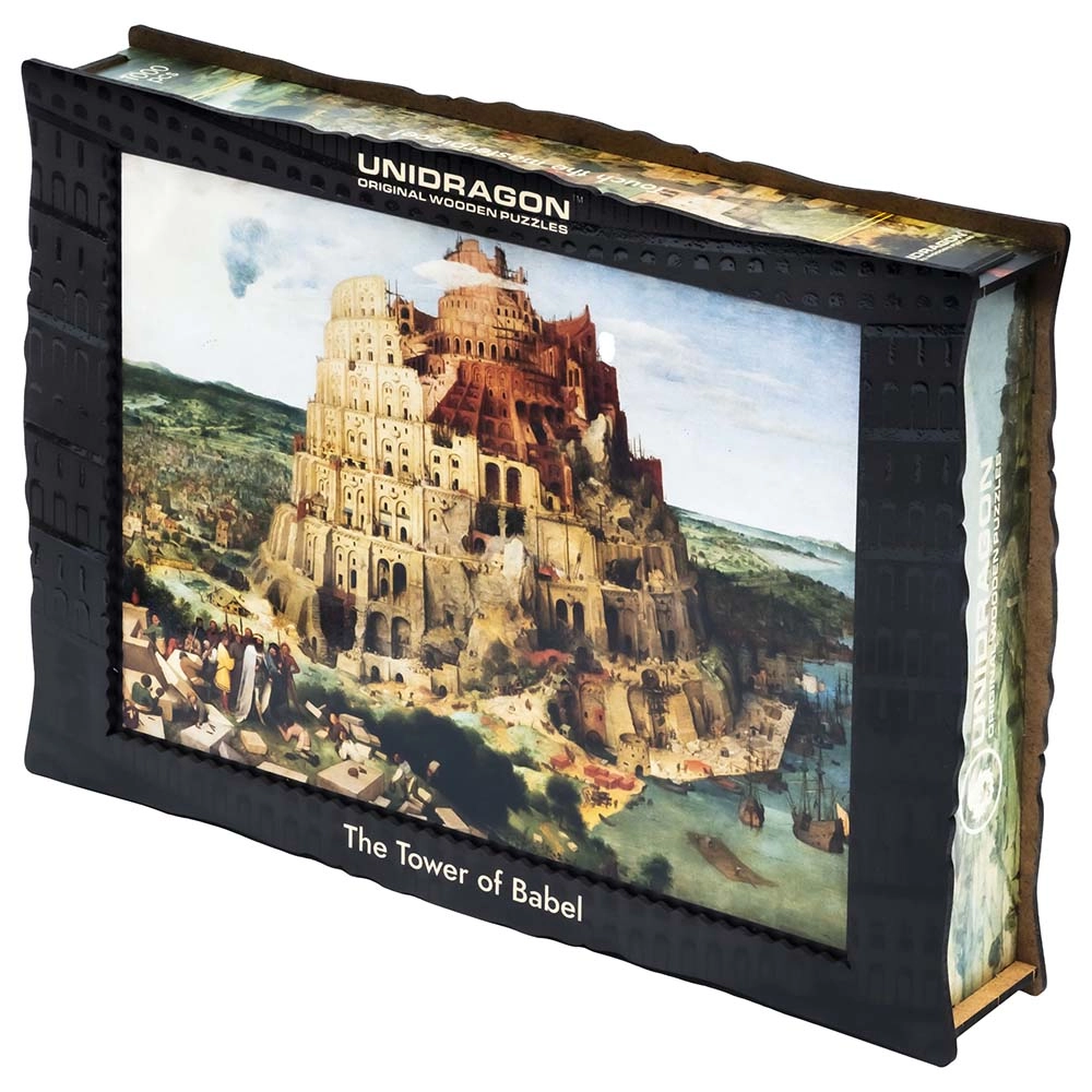 Unidragon The Towel Of Babel Puzzle (4107390-Art_The_Tower_of_Babel) - 1000 pcs