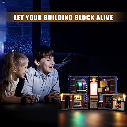 LED Lighting Set - Compatible with Lego 76384 USB Connection Lights Only