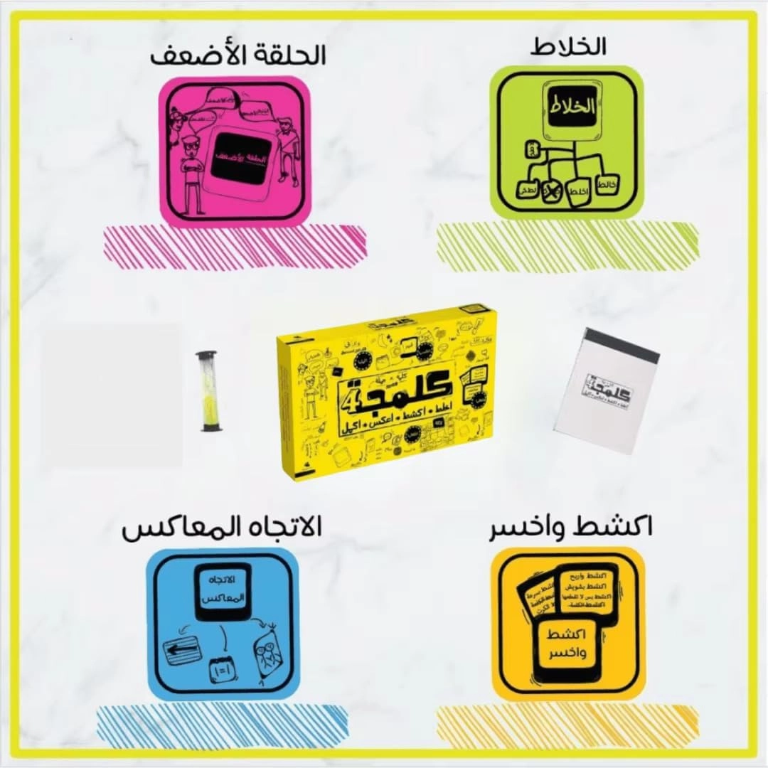 Arabic Word Guessing Board Game
