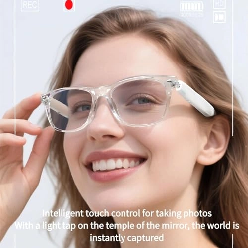 AI Smart Glasses - BT5.4 Dual Type-C Charging