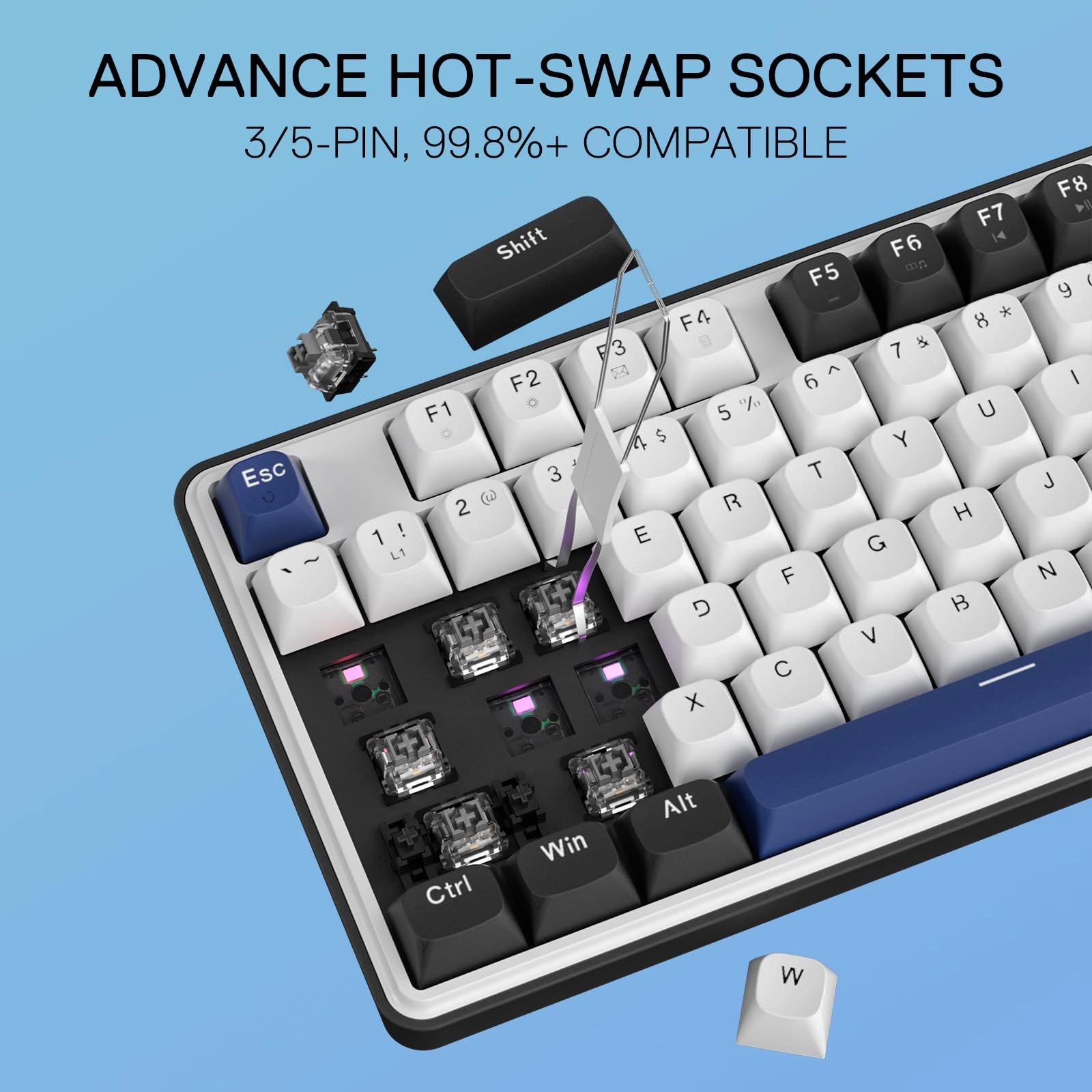 K689 PRO - QWERTY Wired/Wireless
