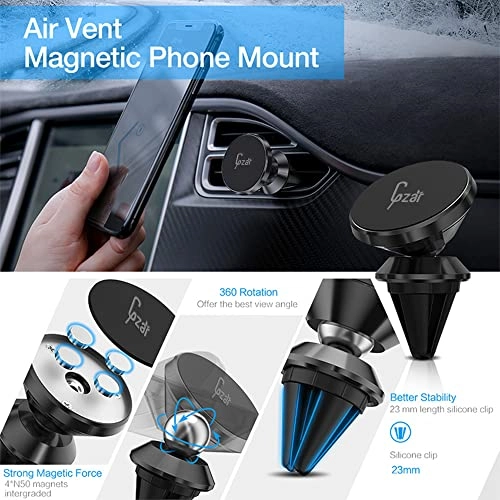 Magnetic Car Phone Holder Air Vent Mobile Mount