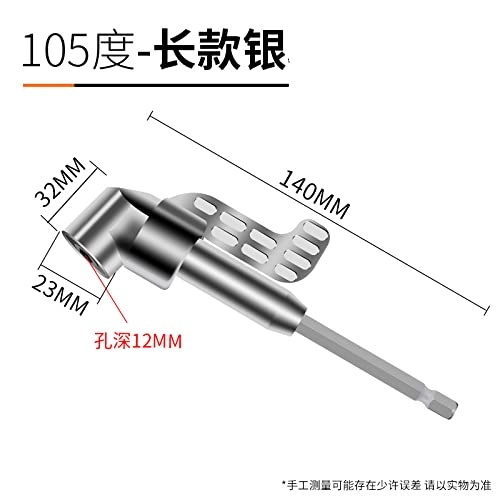 105 Degree Right Angle Driver Square Screwdriver Set (3 Pcs)
