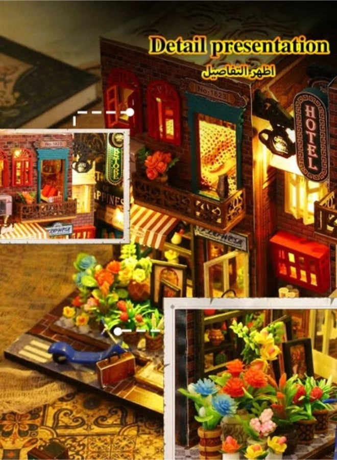 DIY Doll House - 25cm x 21cm x 20cm