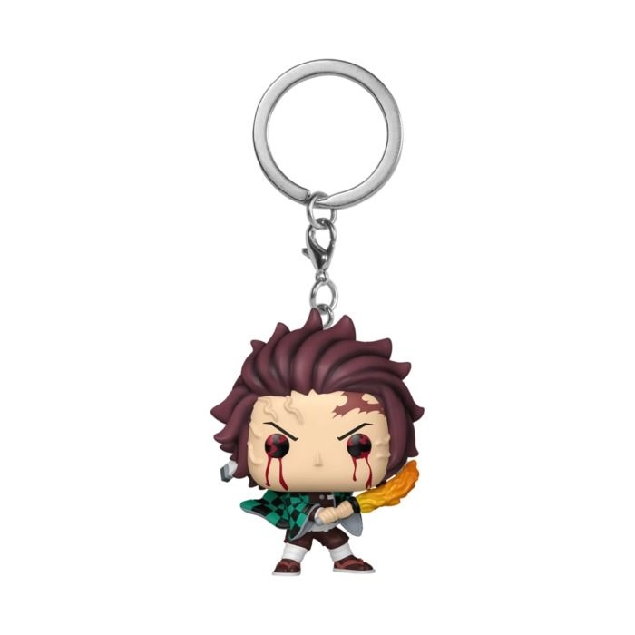 FUNKO Pocket Pop! Animation: Demon Slayer - Tanjiro Keychain - Sun Breathing
