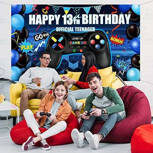 Happy Birthday Backdrop Banner - Birthday