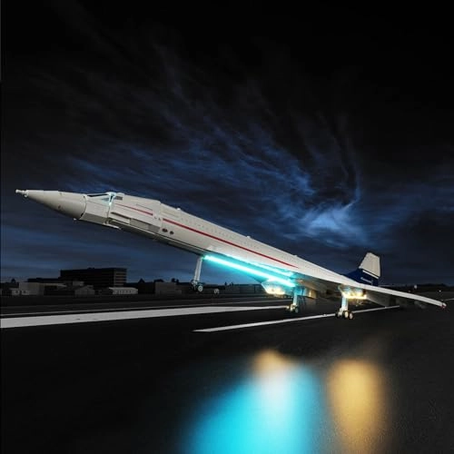 LED light kit for LEGO 10318 Concorde - Plastic 1