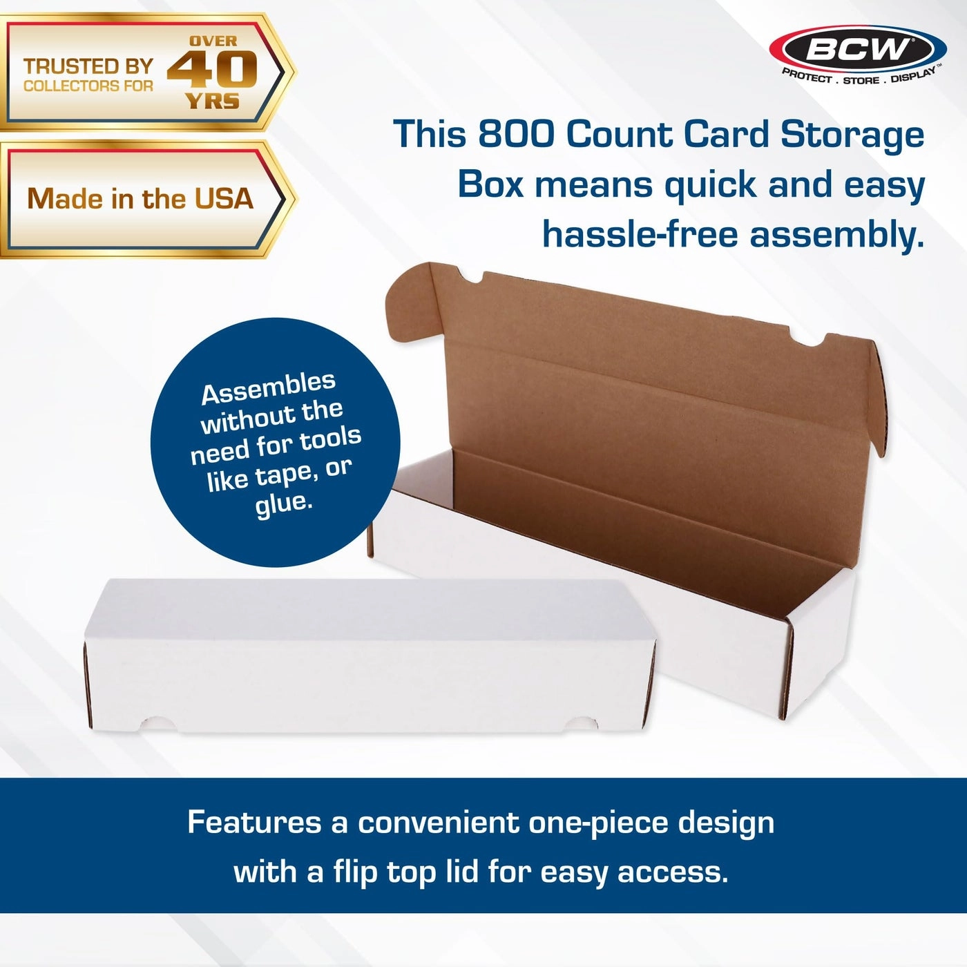 Trading Card Storage Box - 800ct Pack