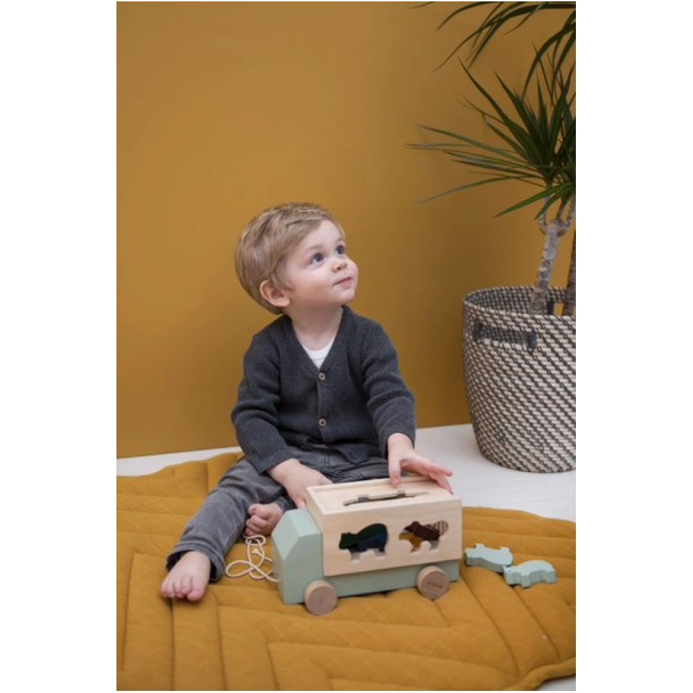 Wooden Animal Truck - Suitable for 18 months & above