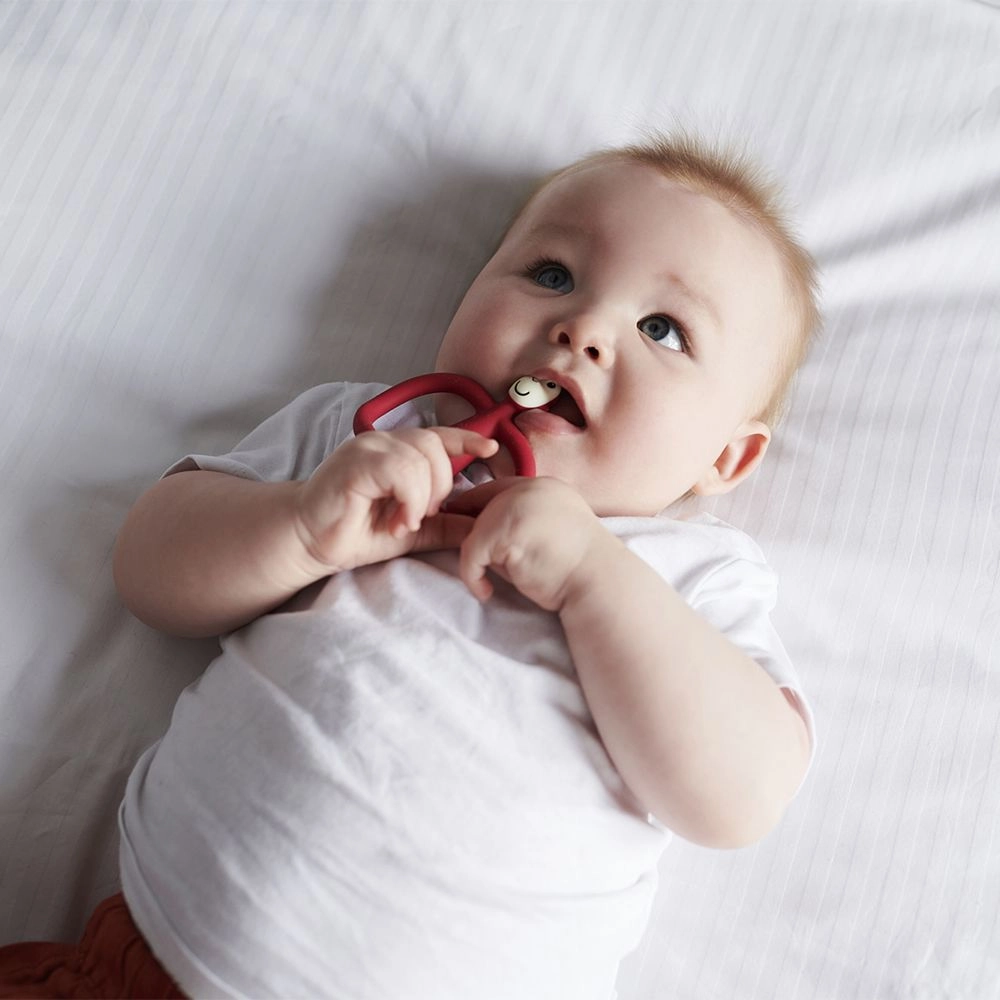 Mini Monkey Teether - Blue 3 Months