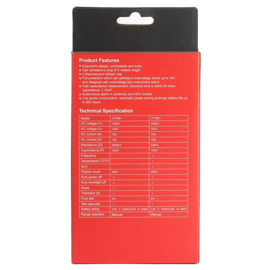 UT39+ Series - Modern Digital Multimeter