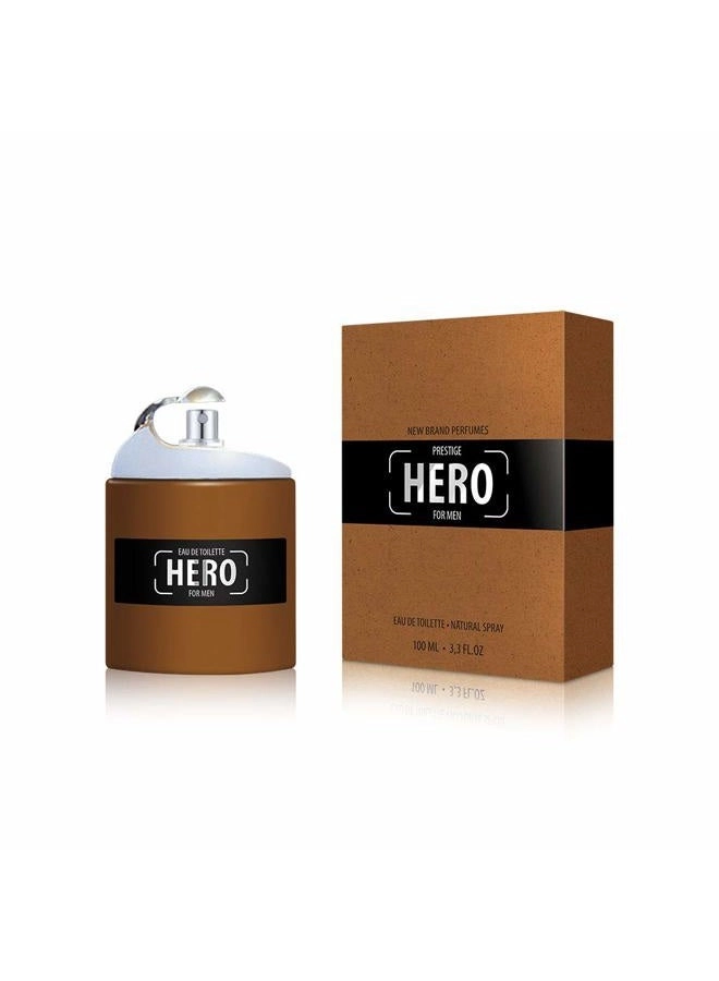 NEW BRAND PERFUMES Hero - 3.3 Ounce Eau de Toilette