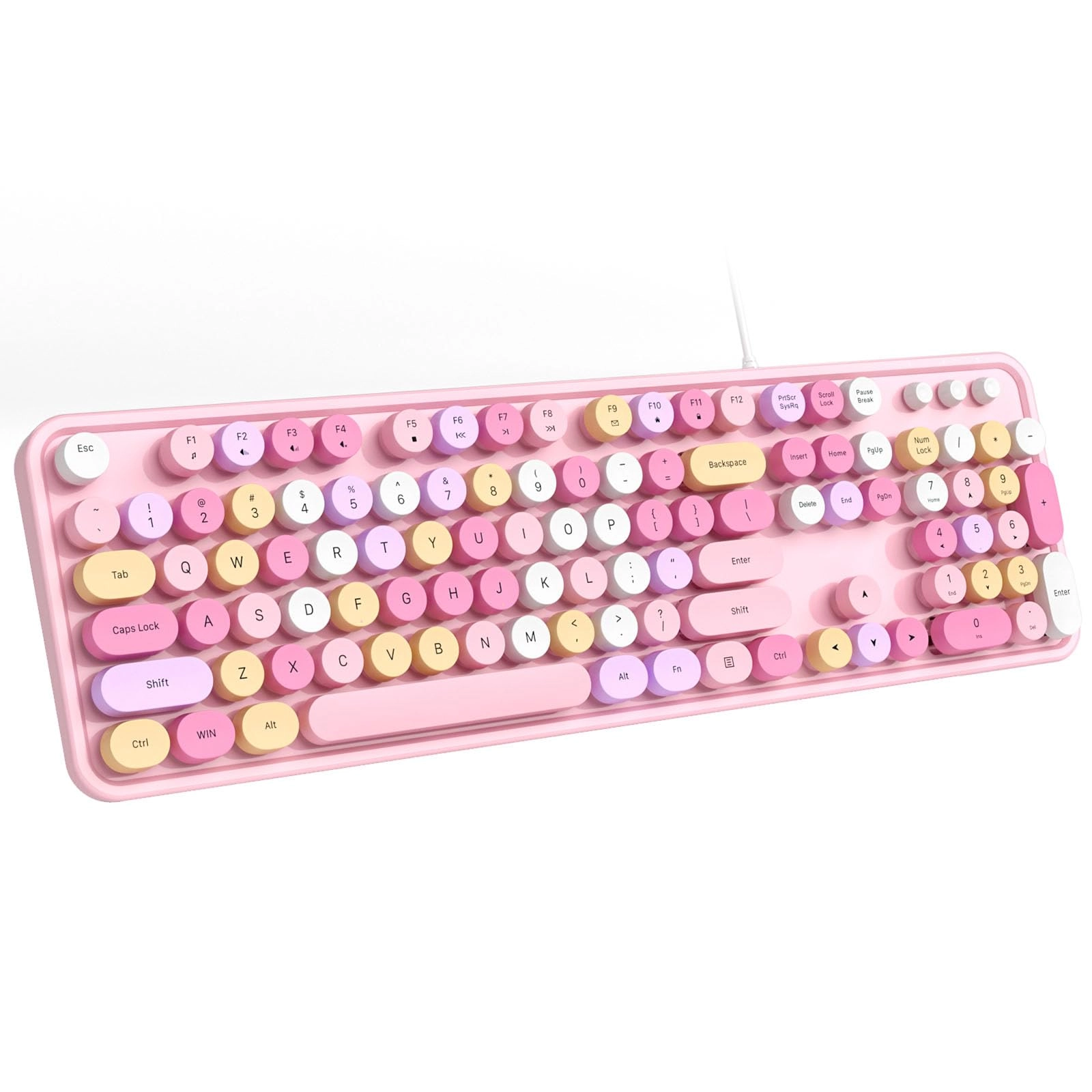 Computer Keyboard - 104 KEYS LAYOUT Wired/Wireless