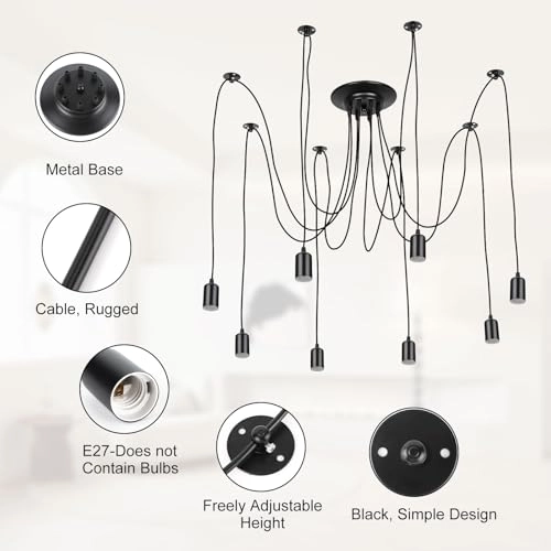 Industrial Pendant Light Spider