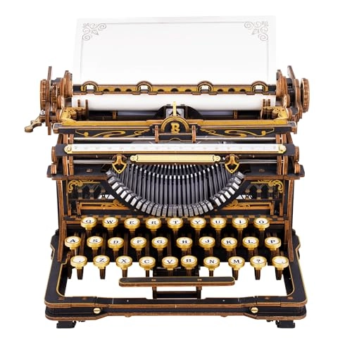 Typewriter 3D Puzzle (US06-RT-LK703B) - 320 pcs