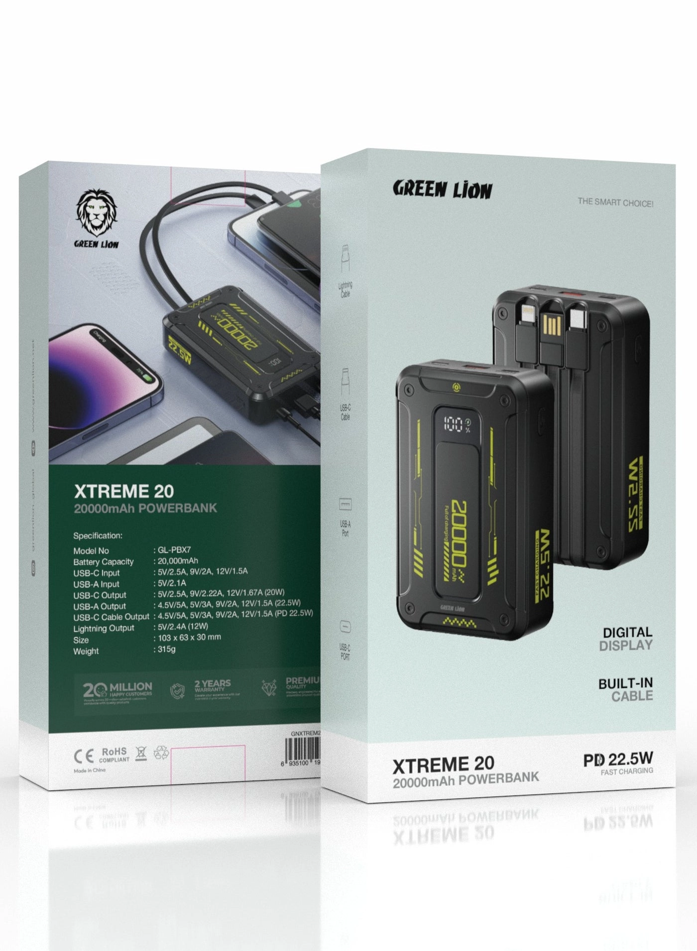 Xtreme 20 - 20000mAh 22.5W