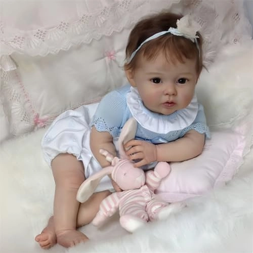 Reborn Baby Doll - 20 inches Silicone Ages 3+