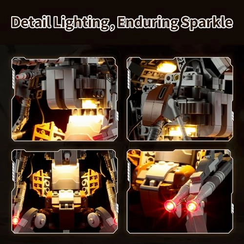 Led Lighting Kit for Lego-75381 Droideka - Star Wars