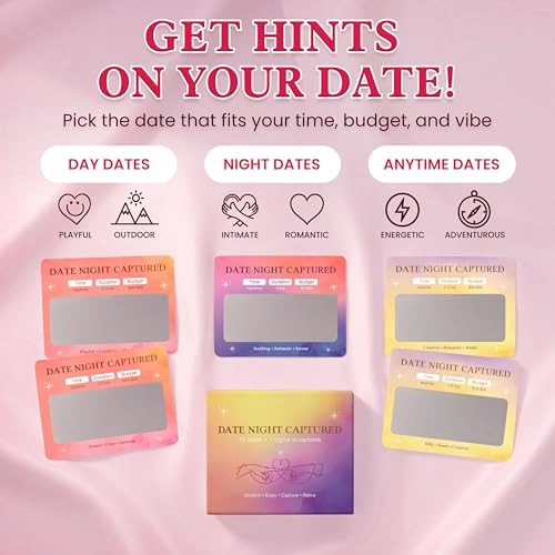 Date Night Activities - Card Game 45 Cards Digital Scrapbook