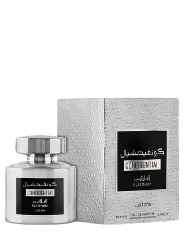 Lattafa Confidential Platinum Eau de Parfum 100ml