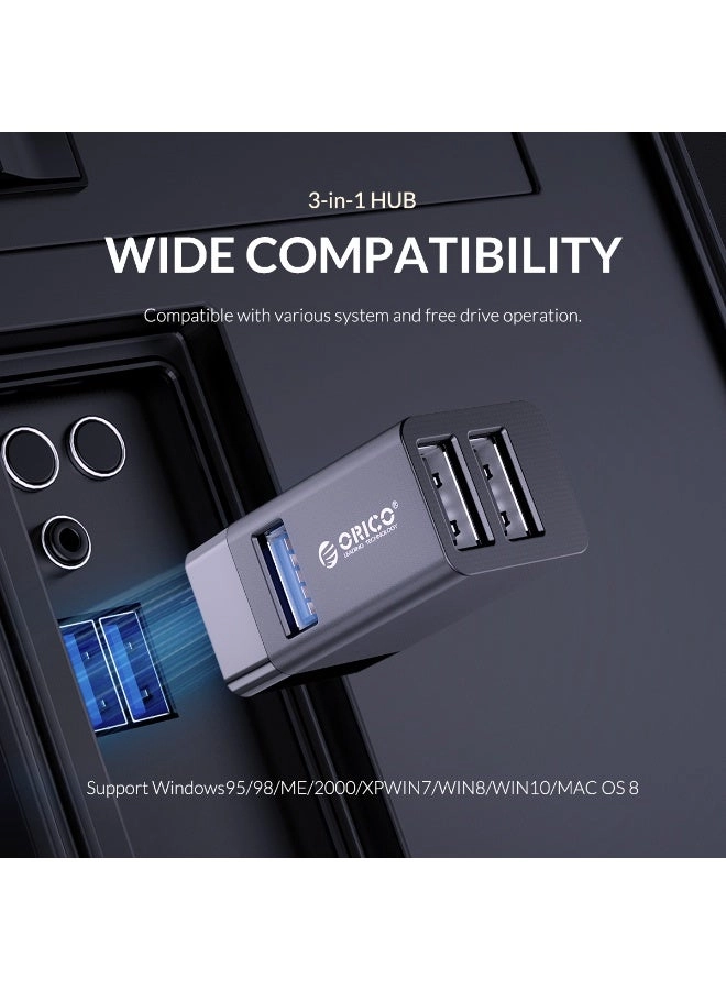 USB3.0 expander - 3-in-1 3 Ports 5Gbps