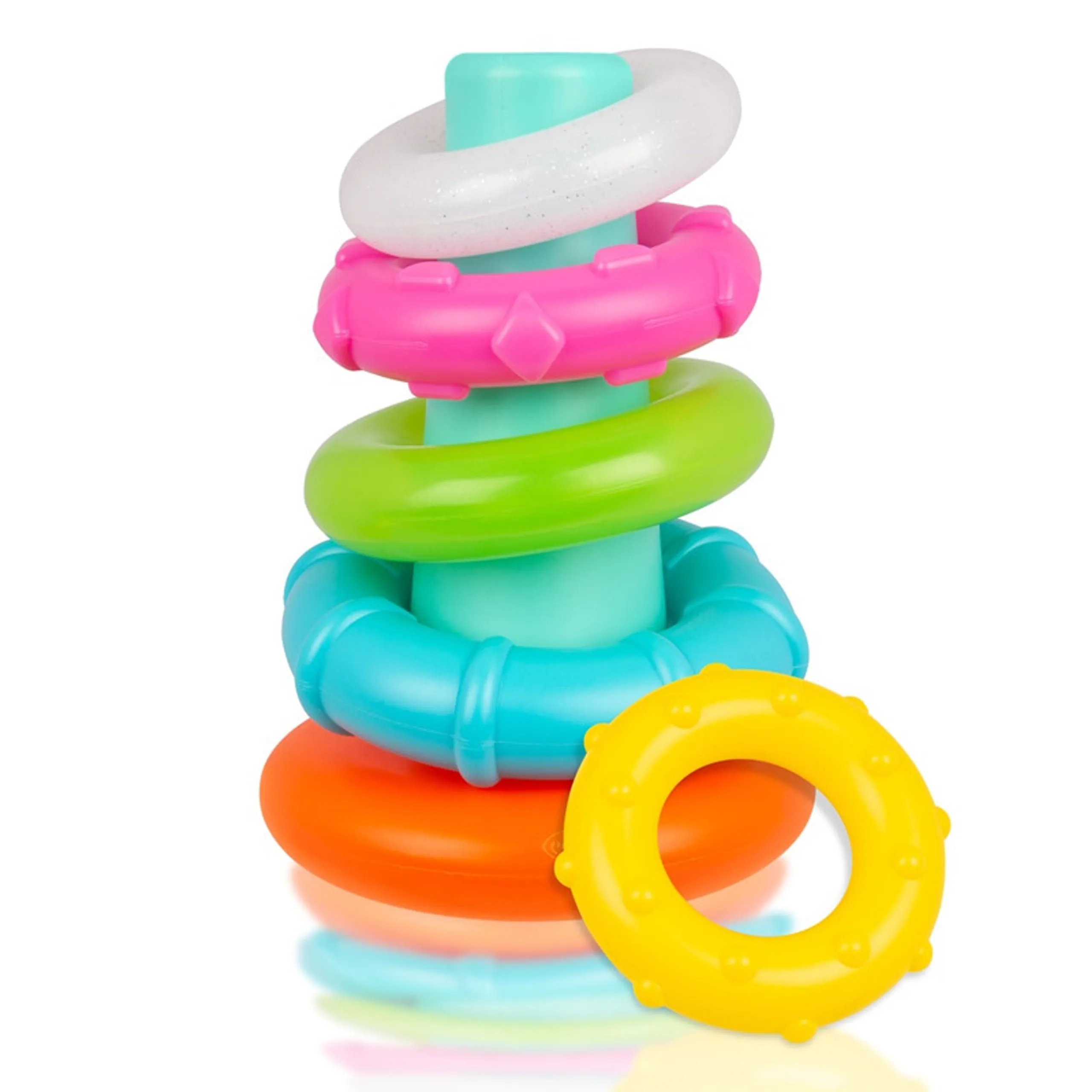 Playgro Sort N Stack Tower - 10 to 36 months 6 pieces