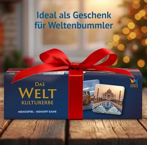 World Culture Heritage Memo Game - 6 Years 72 pieces